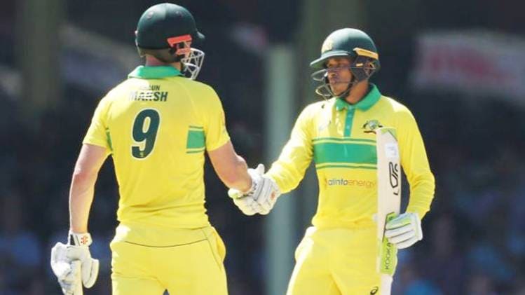 Usman Khawaja and Shaun Marsh