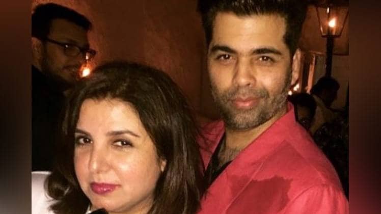 करण जौहर- फराह खान 