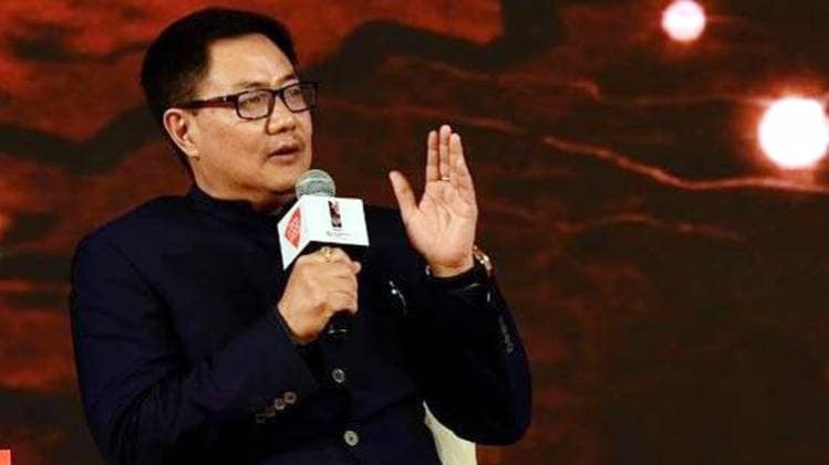 Sports Minister Kiren Rijiju