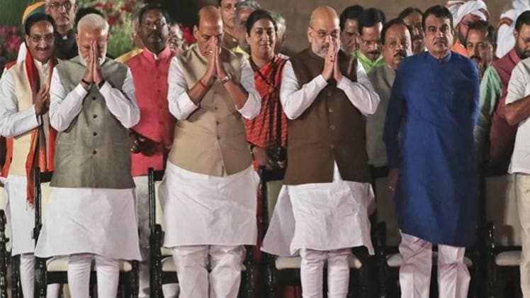 मोदी सरकार 2.0 कैबिनेट में शामिल मंत्री