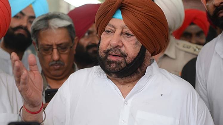 पंजाब के मुख्यमंत्री कैप्टन अमरिंदर सिंह. (फाइल फोटो)