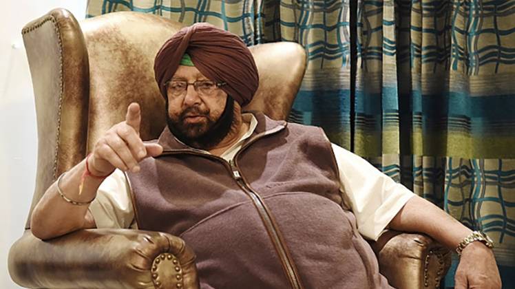 पंजाब के मुख्यमंत्री कैप्टन अमरिंदर सिंह. (फाइल फोटो)