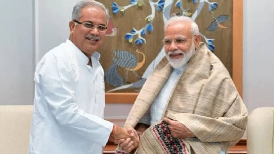 छत्तीसगढ़: CM भूपेश बघेल ने पीएम मोदी को लिखा पत्र, वित्तीय संकट के लिए मांगी मदद - chhattisgarh cm bhupesh baghel wrote a letter to pm narendra modi seeking consent regarding gsdp