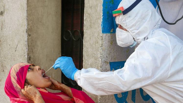 कोरोना टेस्ट पर राज्यों का हाल