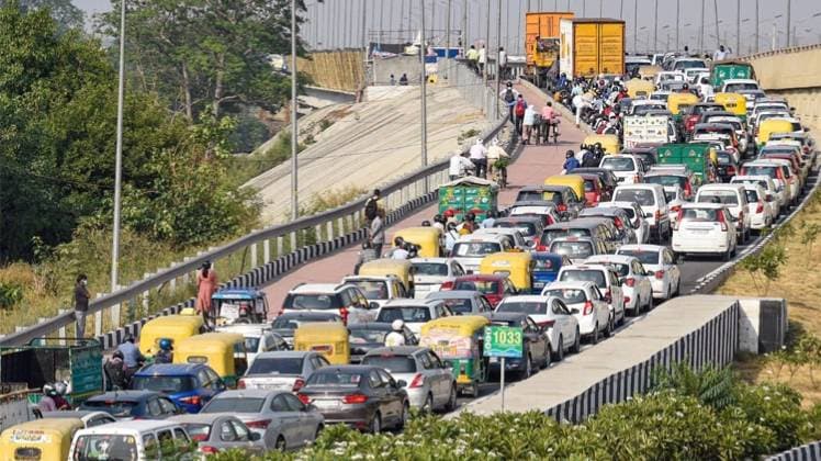 दिल्ली-गाजियाबाद बॉर्डर बंद