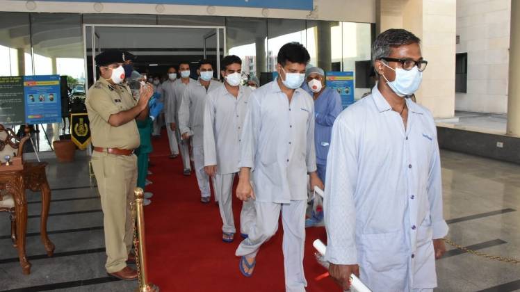 आईटीबीपी के 17 और बीएसएफ के 2 जवान इलाज के बाद हुए ठीक 