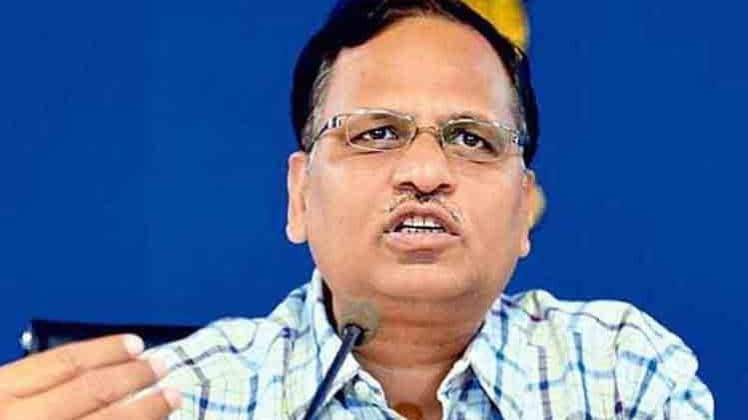 दिल्ली सरकार में मंत्री सत्येंद्र जैन (फाइल फोटो)