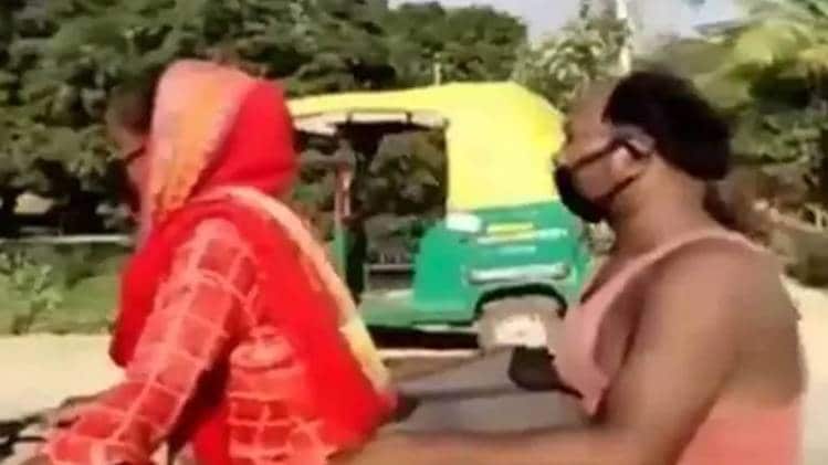 गुरुग्राम से साइकिल चलाकर दरभंगा पहुंची ज्योति