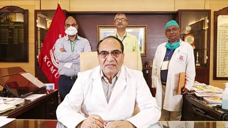 केजीएमयू ने कोरोना को हराने में हासिल की एक और सफलता