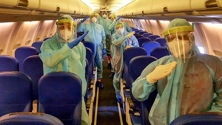 कोचि लाए गए भारतीय (फाइल फोटो-PTI)