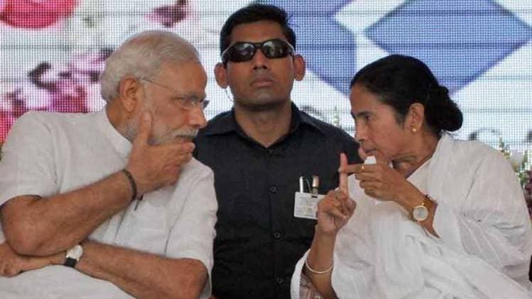 पीएम नरेंद्र मोदी और सीएम ममता बनर्जी