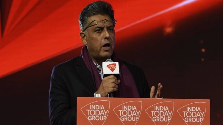 कांग्रेस नेता मनीष तिवारी (फोटो-चंद्रदीप कुमार/इंडिया टुडे)