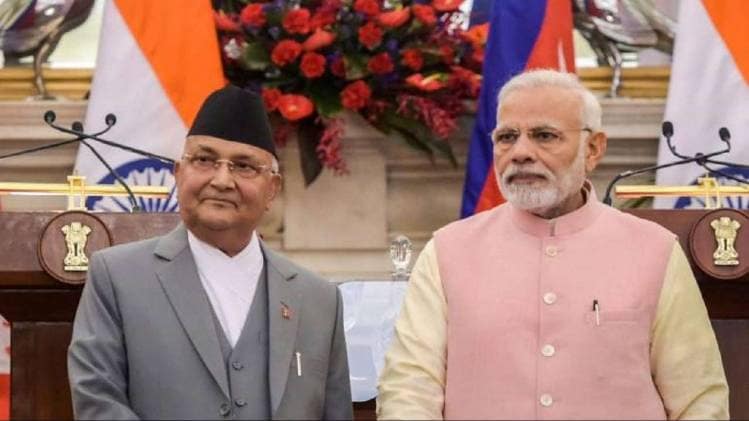 पीएम नरेंद्र मोदी के साथ नेपाल के पीएम केपी कोली (फाइल फोटो-PTI)