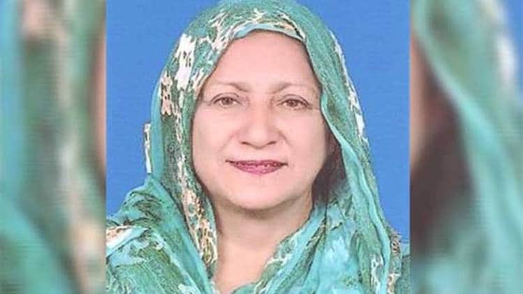 पीटीआई नेता शाहीन रज़ा 