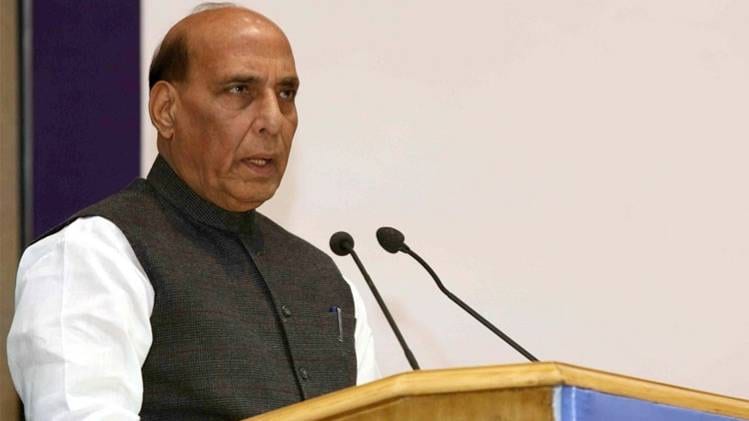 केंद्रीय रक्षा मंत्री राजनाथ सिंह (PTI)