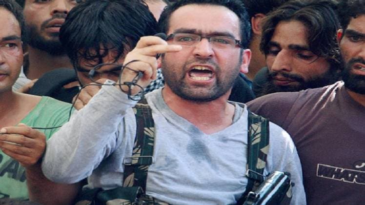 हिज्बुल कमांडर रियाज नायकू की फाइल फोटो (PTI)