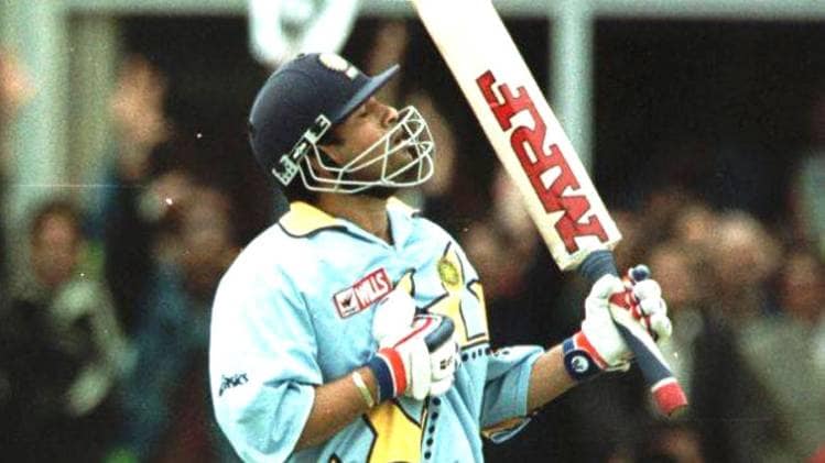 Today in 1999: Sachin Tendulkar 140* (Getty)