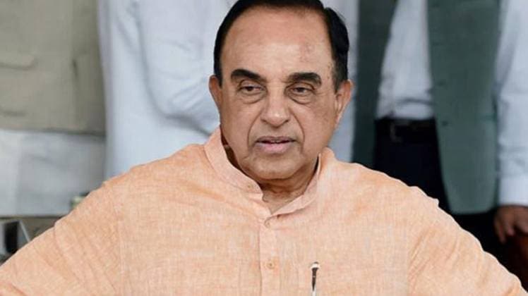 बीजेपी सांसद सुब्रमण्यम स्वामी (फोटो- PTI)