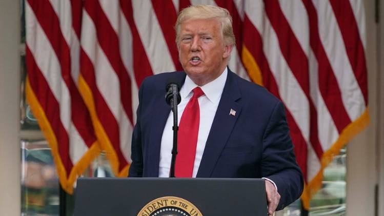 अमेरिकी राष्ट्रपति डोनाल्ड ट्रंप (फाइल-एपी)