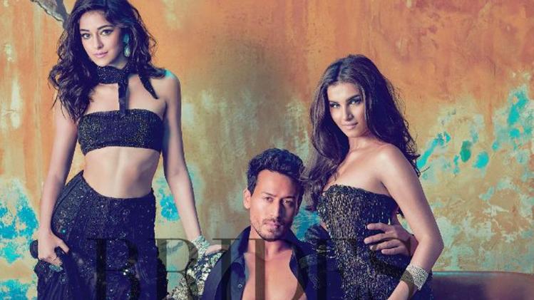 अनन्या पांडे, टाइगर श्रॉफ और तारा सुतारिया