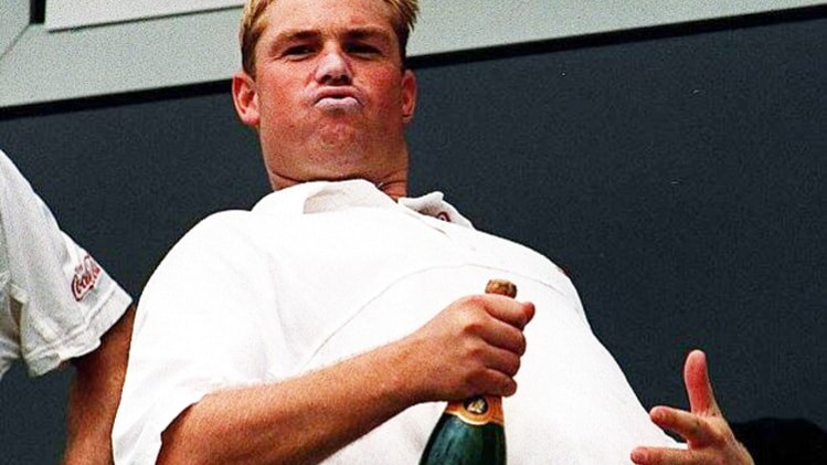 Shane warne with Shane Lee