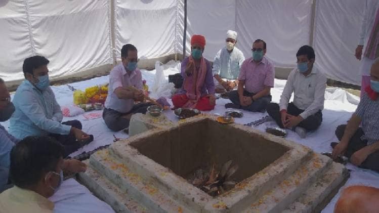 अमरनाथ यात्रा के लिए संपन्न हुई पूजा (तस्वीर- आजतक)