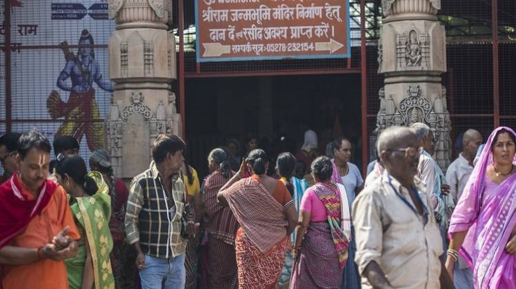 चंपत राय ने अयोध्या में राम मंदिर निर्माण संबंधी कार्यों की विस्तृत जानकारी दी (फाइल फोटो-इंडिया 