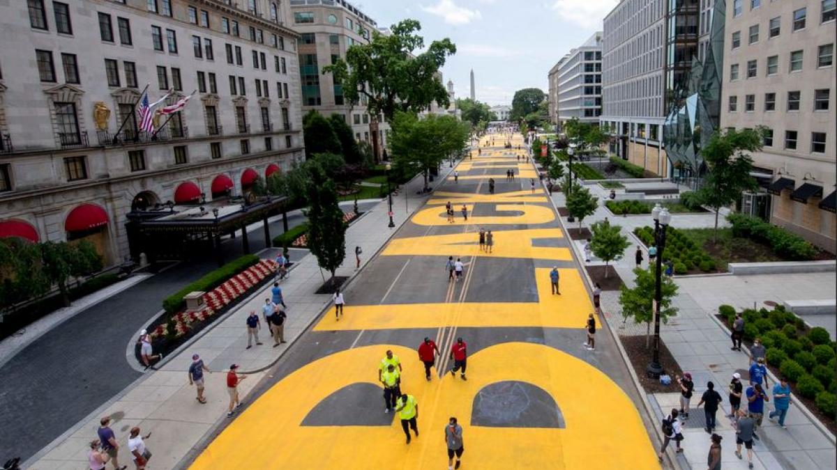 व्हाइट हाउस से गुजरने वाली सड़क का नाम बदला (फोटो- पीटीआई)