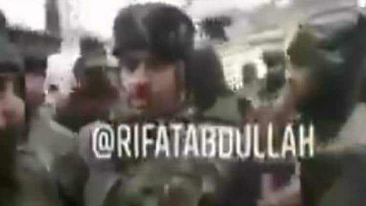 वायरल वीडियो से कैप्चर तस्वीर