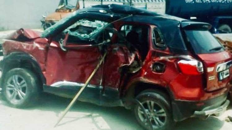 सड़क हादसे में इंस्पेक्टर समरजीत सिंह की मौत