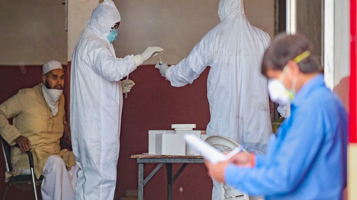 कोरोना जांच की फाइल फोटो