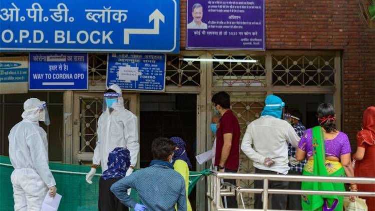 दिल्ली में लगातार बढ़ रहा है कोरोना का कहर (पीटीआई)