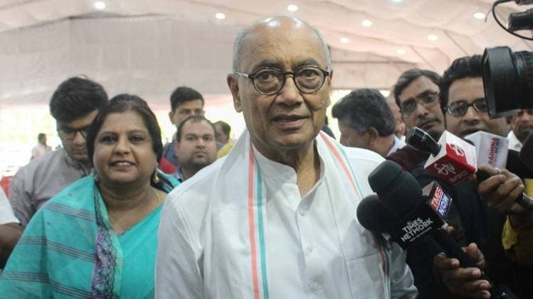 कांग्रेस के वरिष्ठ नेता दिग्विजय सिंह