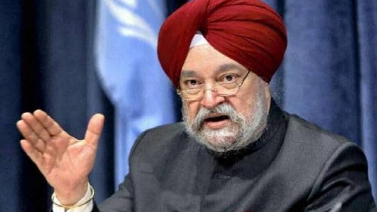 नागरिक उड्डयन मंत्री हरदीप सिंह पुरी (फाइल फोटो)