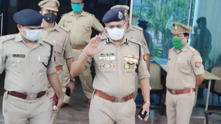 ज्वाइंट सीपी नवीन अरोड़ा के एस्कॉर्ट के 8 सिपाही निकाले पॉजिटिव. फोटो: Twitter/@LoJcp