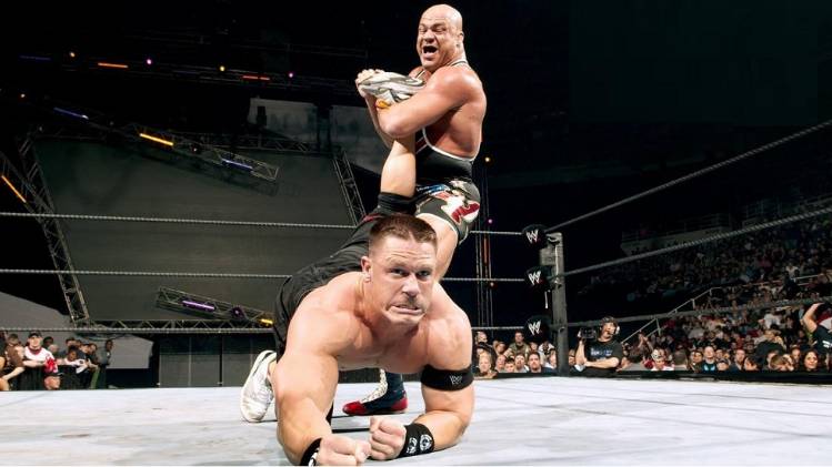 WWE Updates, (Kurt Angle And John Cena Fight, File Photo- Youtube Grab)