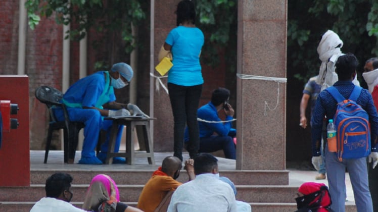 कानपुर के हैलट हॉस्पिटल की फाइल फोटो (PTI)