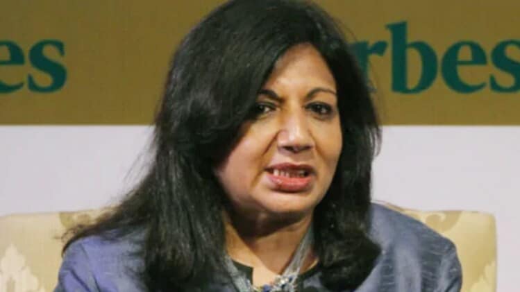 बायोकॉन लिमिटेड की एमडी किरण मजूमदार