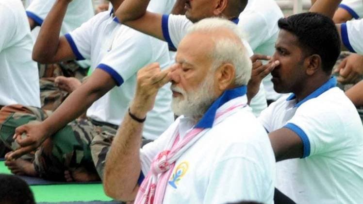 योग कोरोना से लड़ने में मददगार साबित (फाइल फोटो-Getty Images)