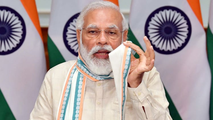 प्रधानमंत्री नरेंद्र मोदी ने किया देश को संबोधित