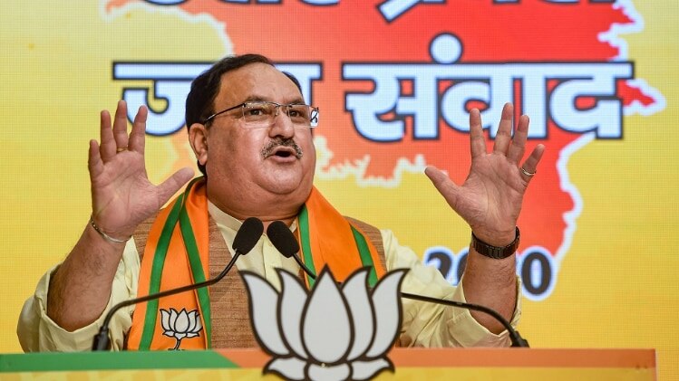 बीजेपी अध्यक्ष जेपी नड्डा (फाइल फोटो-PTI)