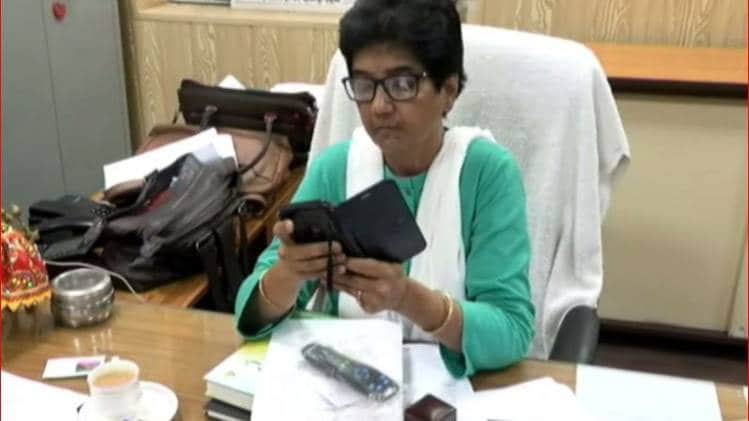 वीडियो को लेकर प्रिंसिपल ने कहा कि वो मेरा बयान नहीं है (वीडियो से कैप्चर तस्वीर)