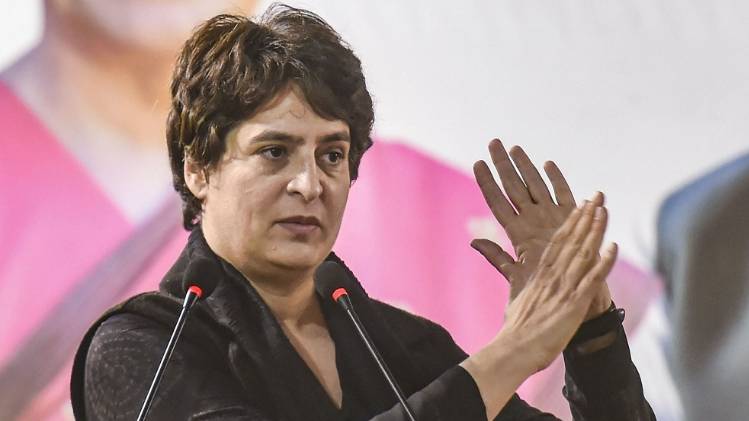 कांग्रेस महासचिव प्रियंका गांधी वाड्रा
