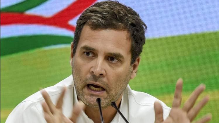 कांग्रेस नेता राहुल गांधी (PTI)