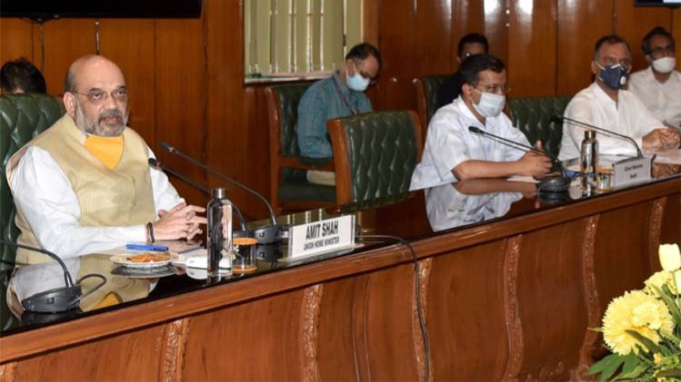 अमित शाह की अगुवाई में हुई बैठक