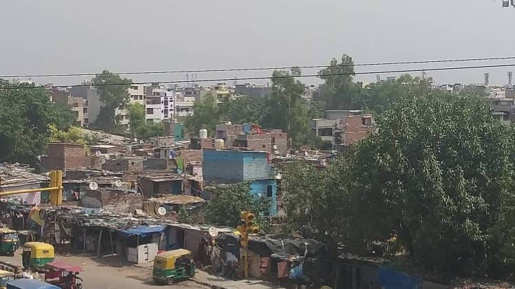 दिल्ली की झुग्गी बस्ती