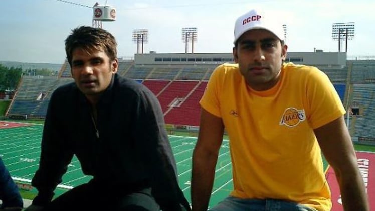 सुनील शेट्टी, अभ‍िषेक बच्चन