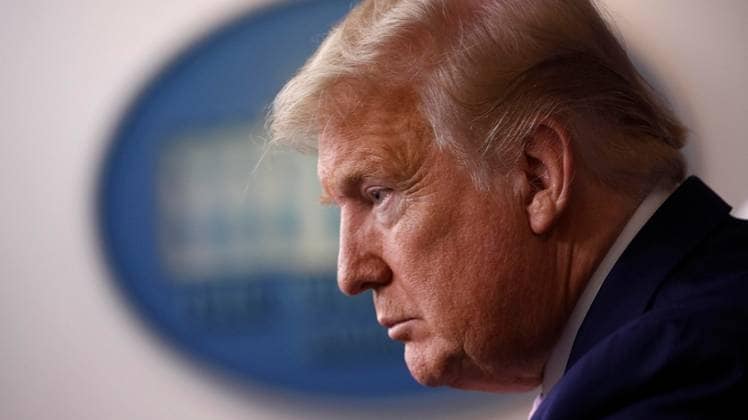 राष्ट्रपति ट्रंप की फाइल फोटो