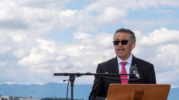  विश्व स्वास्थ्य संगठन के प्रमुख डॉ. टेड्रोस एडनम घेब्रेसियस (फोटो-PTI) 