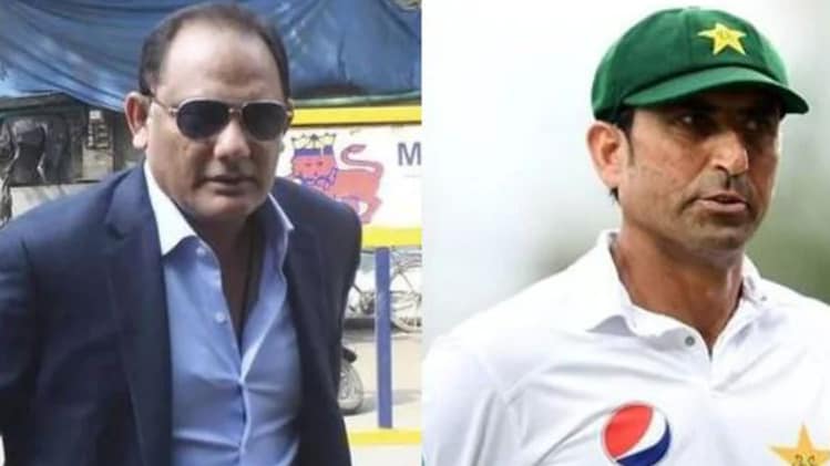 Mohammad Azharuddin and Younis Khan